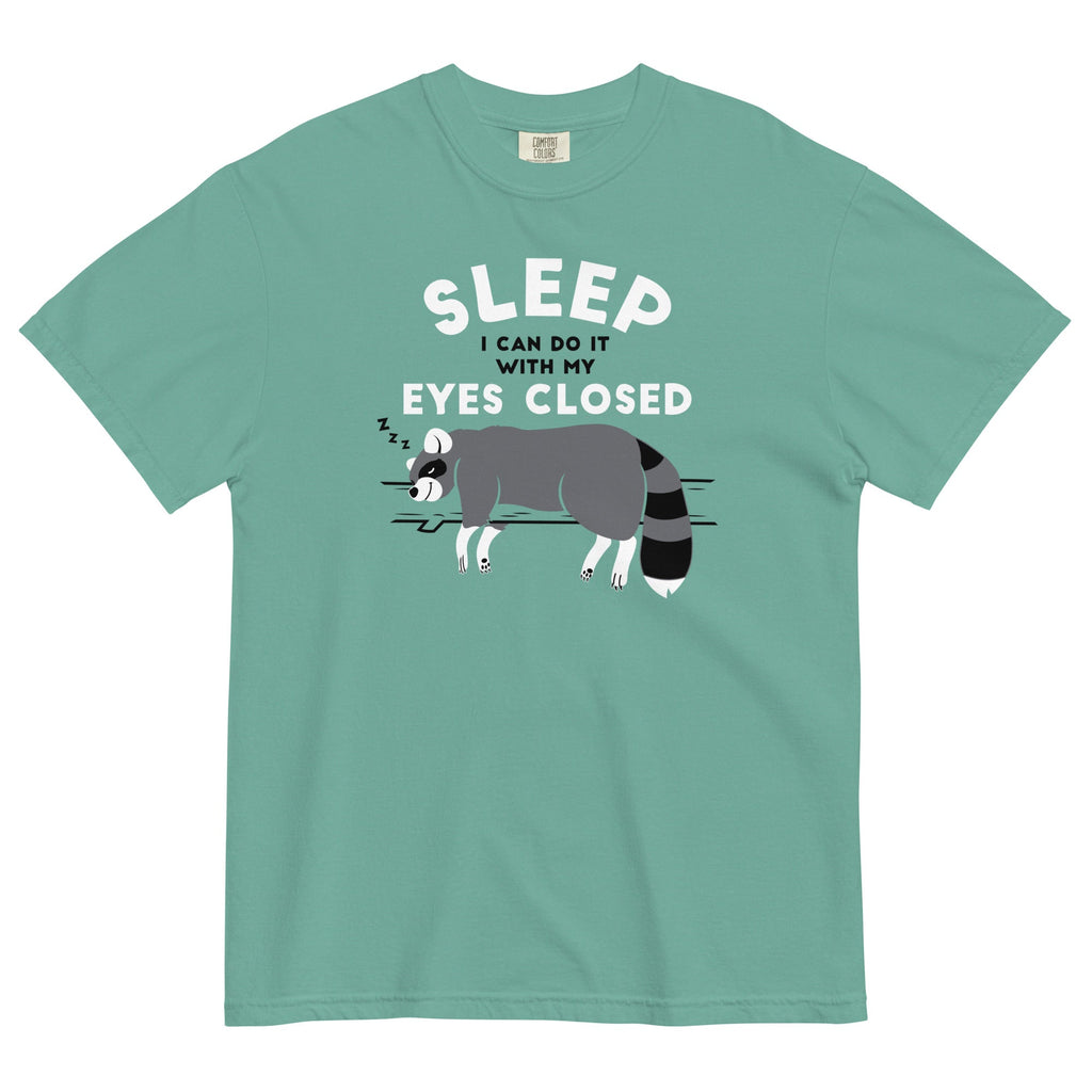 Sleep I Can Do It With My Eyes Closed Men's Relaxed Fit Tee Hoodie, Sweatshirt | CoreVibeTees.com (Image 4)