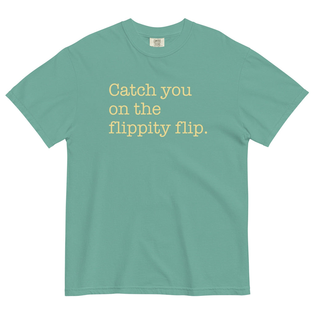 Catch You On The Flippity Flip Men's Relaxed Fit Tee Hoodie, Sweatshirt | CoreVibeTees.com (Image 1)