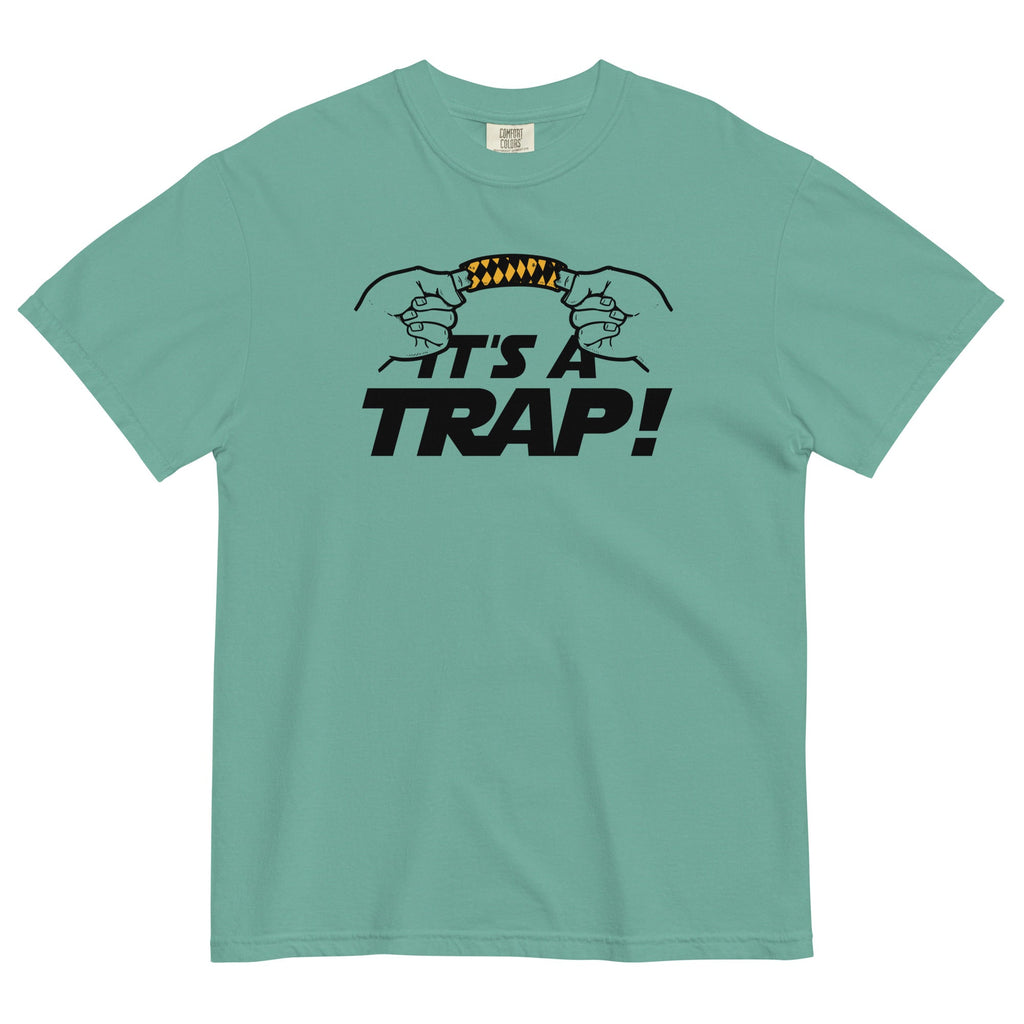 It's A Trap! Men's Relaxed Fit Tee Hoodie, Sweatshirt | CoreVibeTees.com (Image 3)