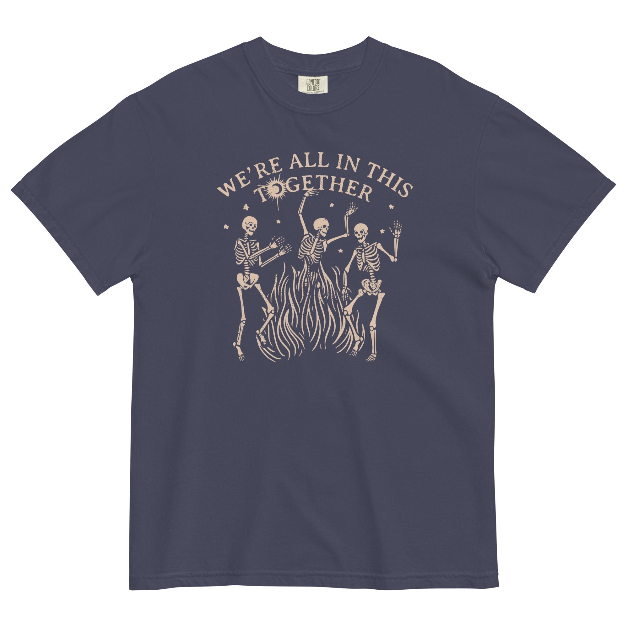 We're All In This Together Men's Relaxed Fit Tee Hoodie, Sweatshirt | CoreVibeTees.com (Image 2)