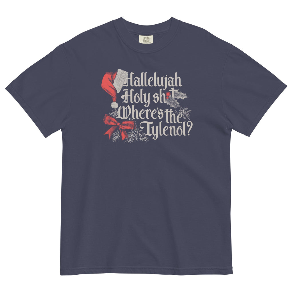 Where's The Tylenol? Men's Relaxed Fit Tee Hoodie, Sweatshirt | CoreVibeTees.com (Image 2)