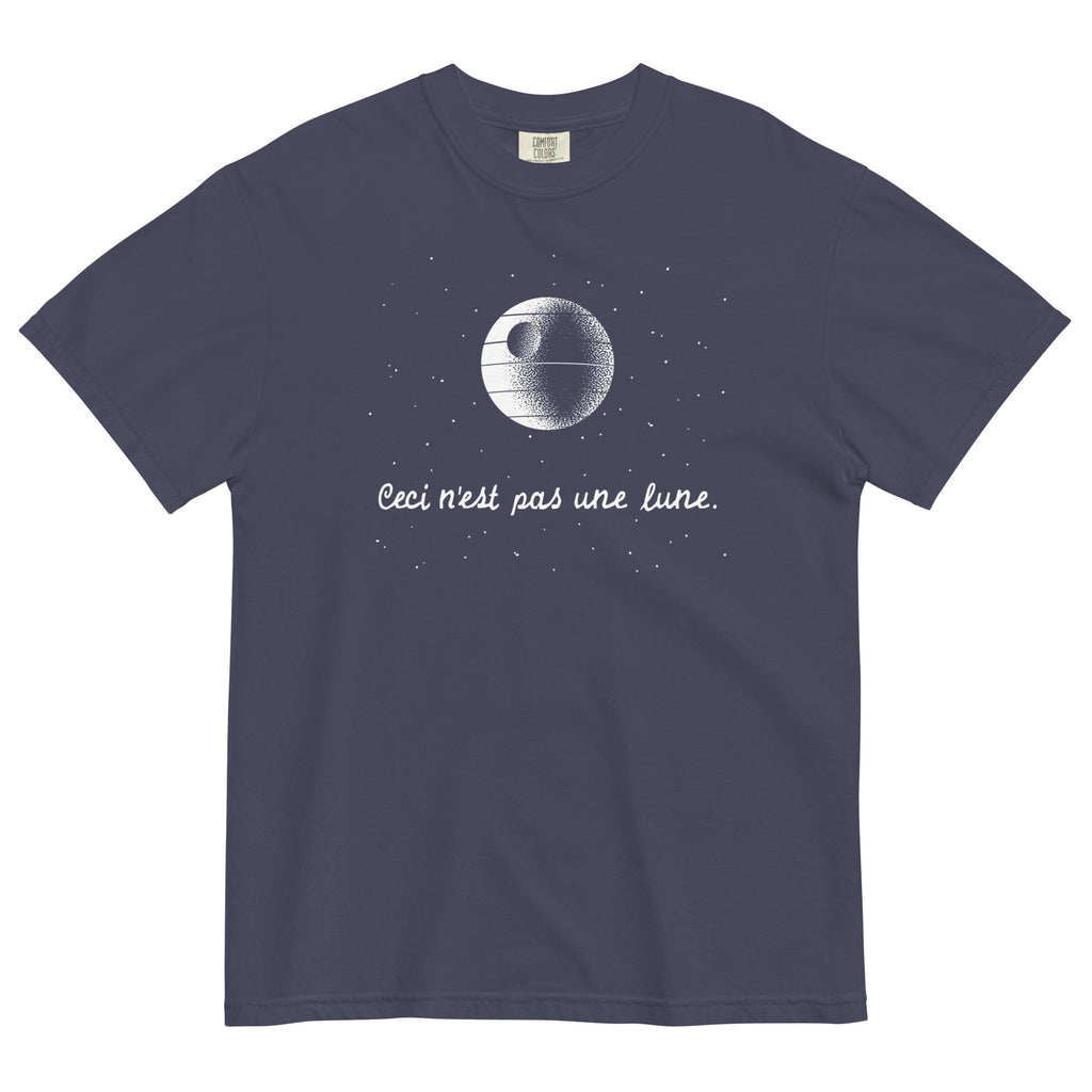 This Is Not A Moon Men's Relaxed Fit Tee Hoodie, Sweatshirt | CoreVibeTees.com (Image 2)