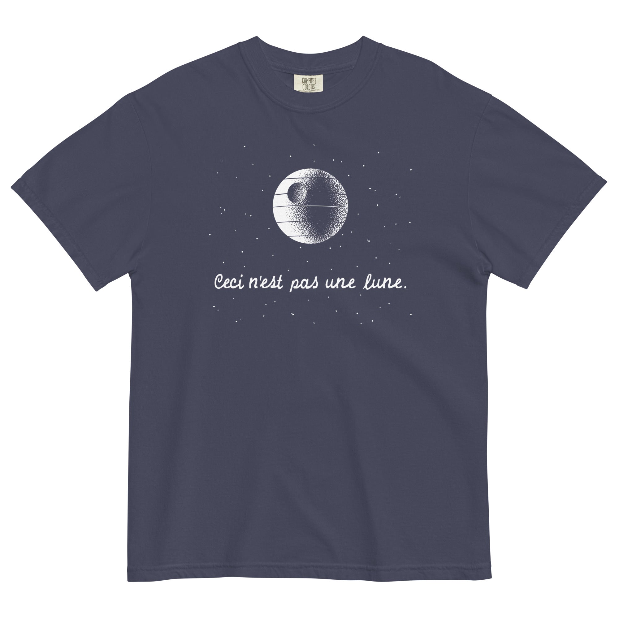This Is Not A Moon Men's Relaxed Fit Tee Hoodie, Sweatshirt | CoreVibeTees.com (Image 2)