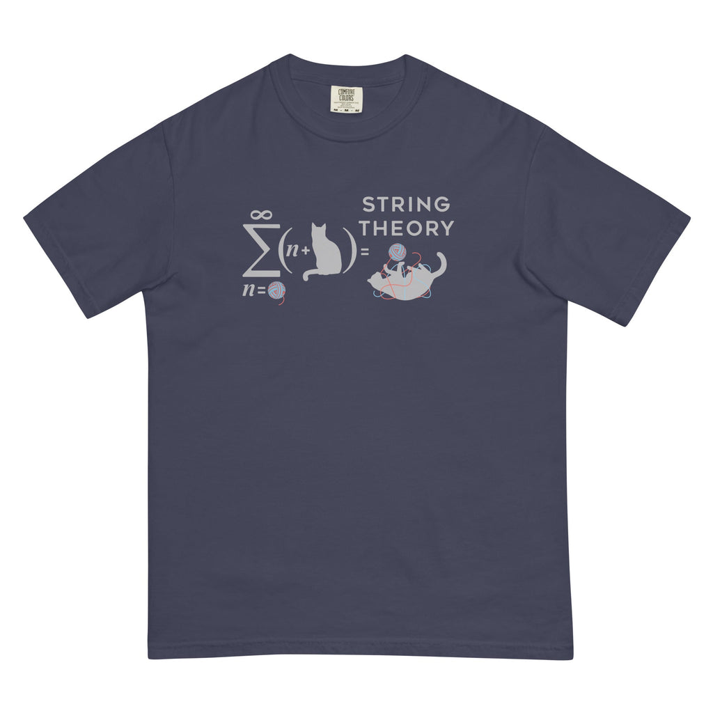 String Theory Men's Relaxed Fit Tee Hoodie, Sweatshirt | CoreVibeTees.com (Image 2)