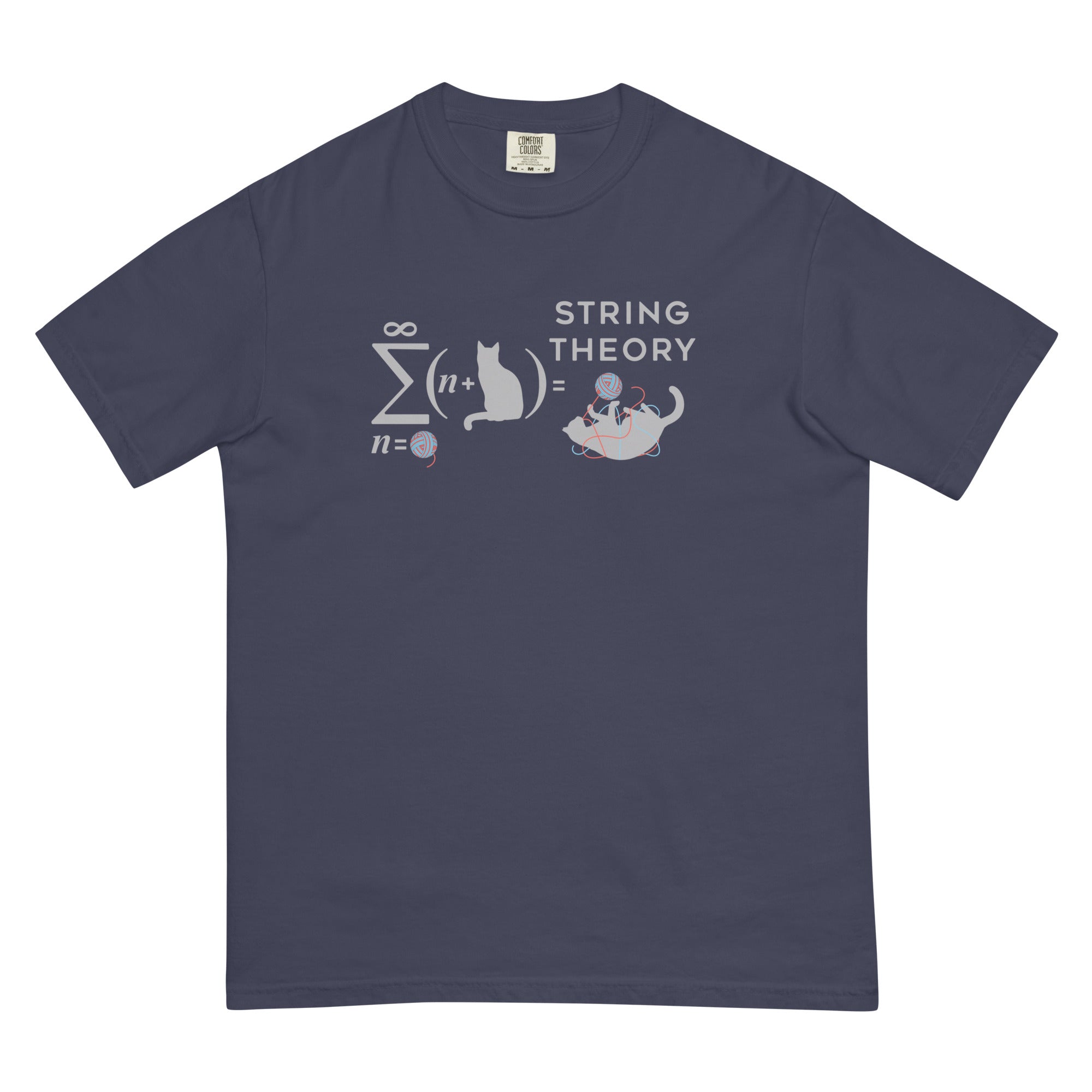 String Theory Men's Relaxed Fit Tee Hoodie, Sweatshirt | CoreVibeTees.com (Image 2)
