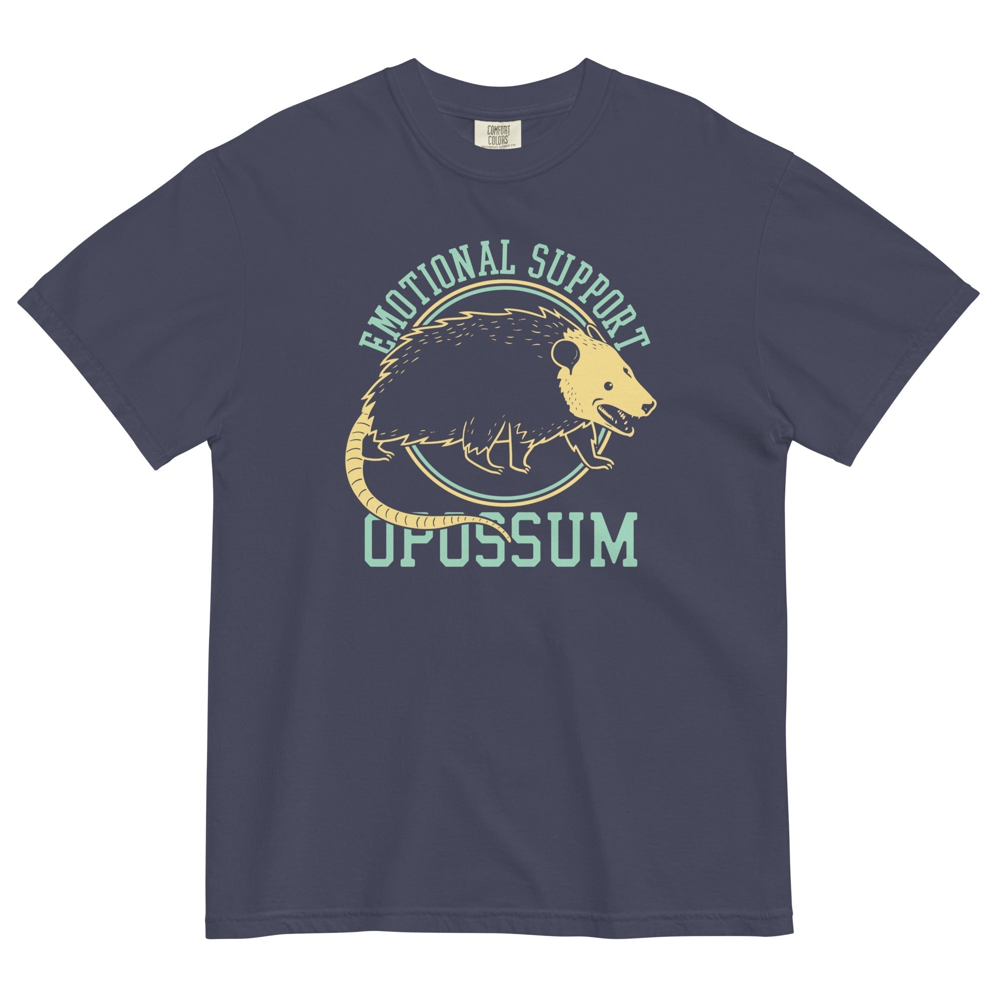 Emotional Support Opossum Men's Relaxed Fit Tee Hoodie, Sweatshirt | CoreVibeTees.com (Image 2)