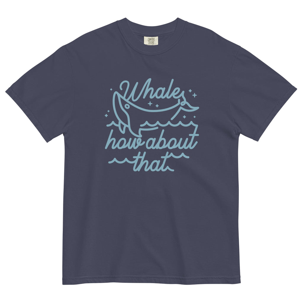 Whale How About That Men's Relaxed Fit Tee Hoodie, Sweatshirt | CoreVibeTees.com (Image 1)