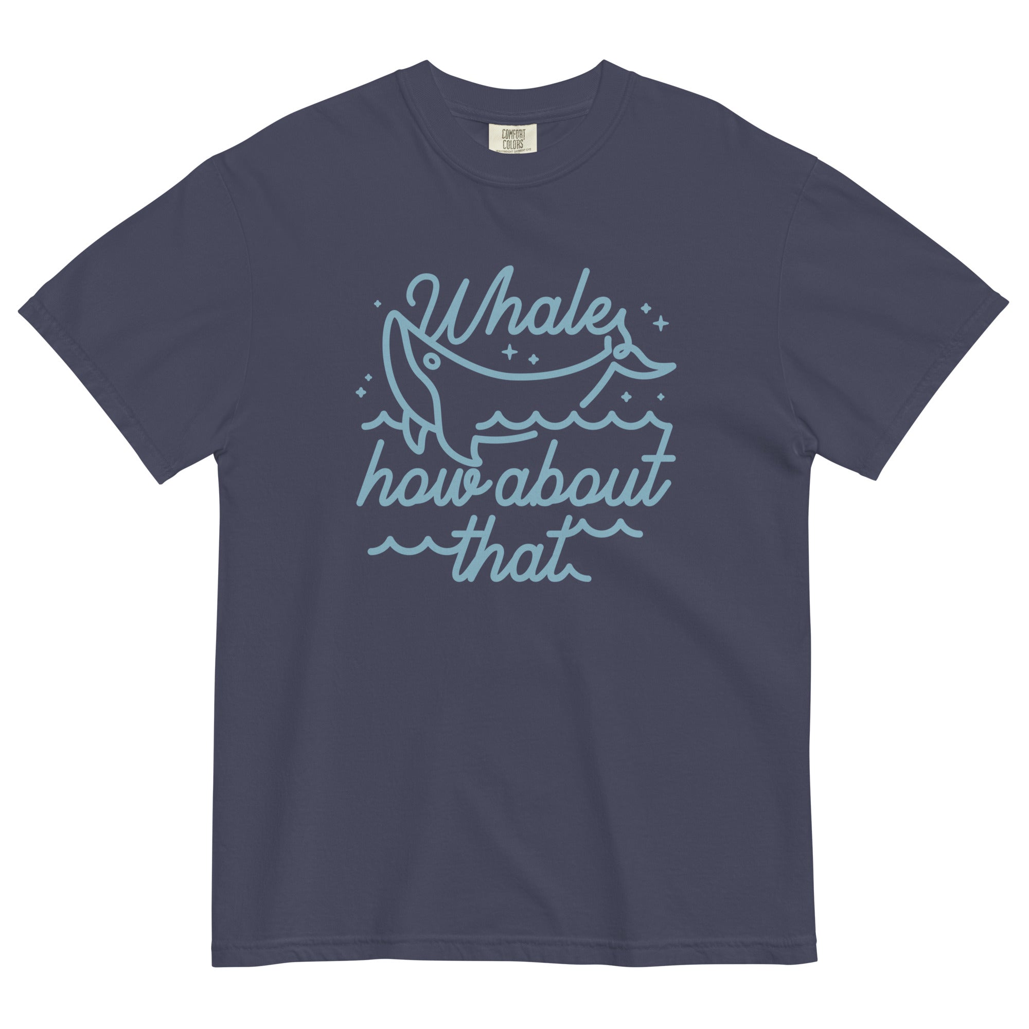 Whale How About That Men's Relaxed Fit Tee Hoodie, Sweatshirt | CoreVibeTees.com (Image 1)