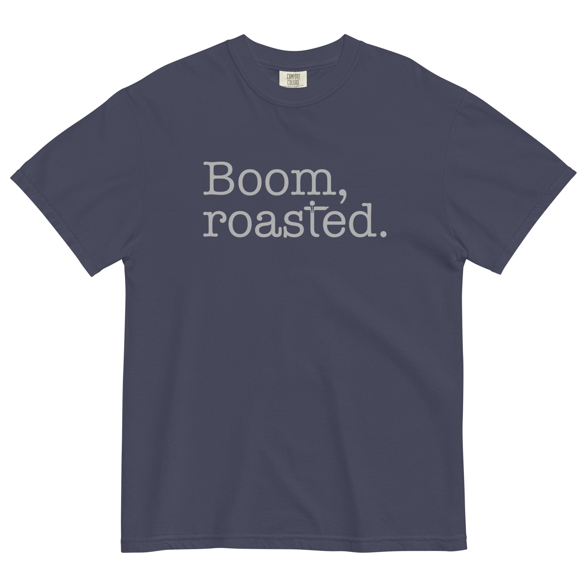 Boom, Roasted Men's Relaxed Fit Tee Hoodie, Sweatshirt | CoreVibeTees.com (Image 2)
