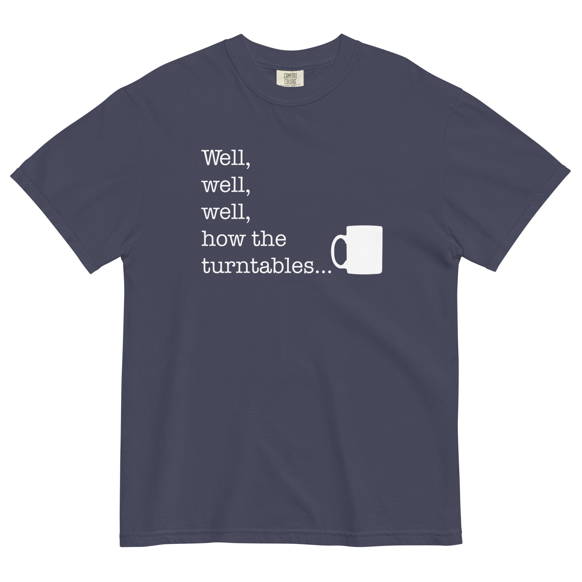 Well, Well, Well, How The Turntables Men's Relaxed Fit Tee Hoodie, Sweatshirt | CoreVibeTees.com (Image 2)