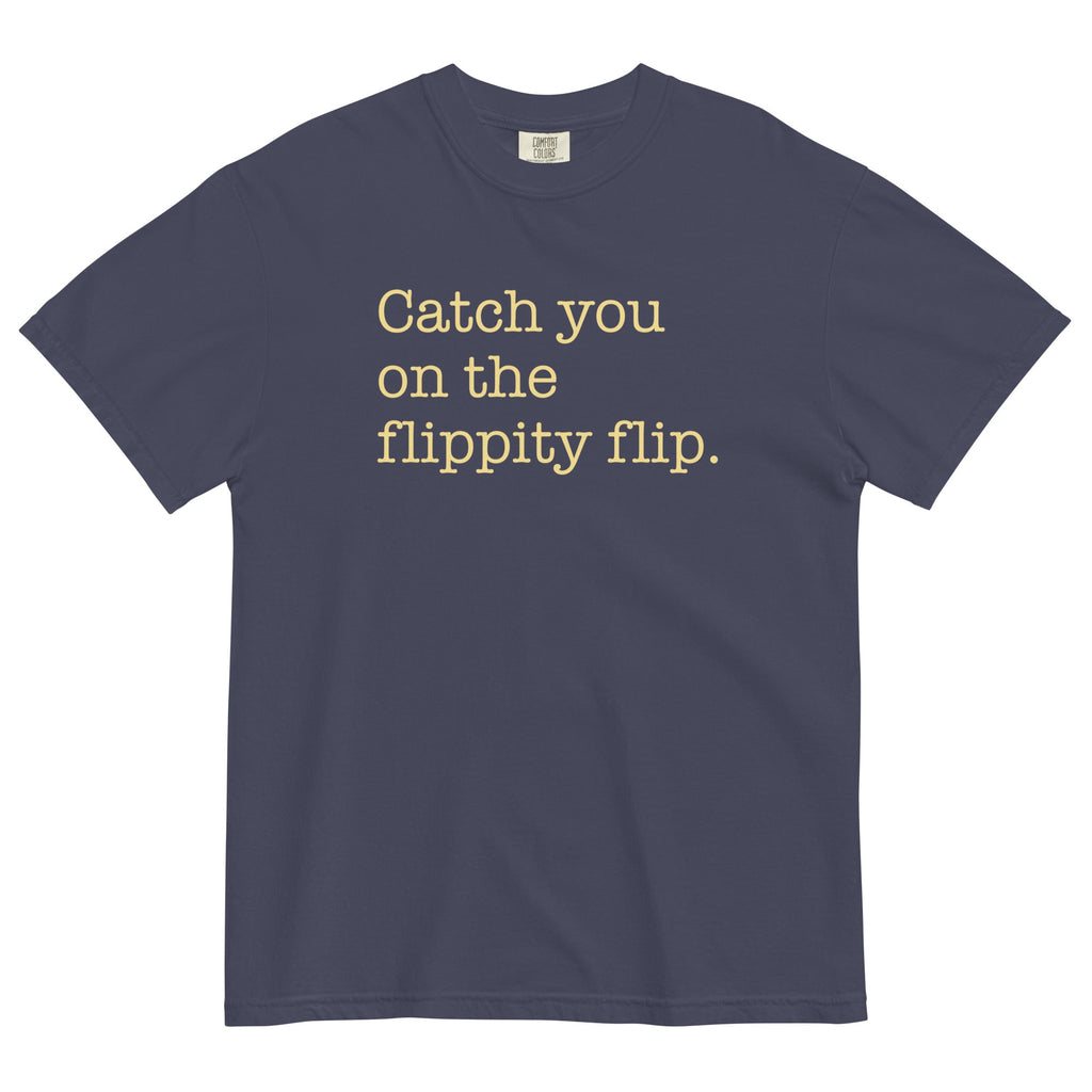 Catch You On The Flippity Flip Men's Relaxed Fit Tee Hoodie, Sweatshirt | CoreVibeTees.com (Image 3)