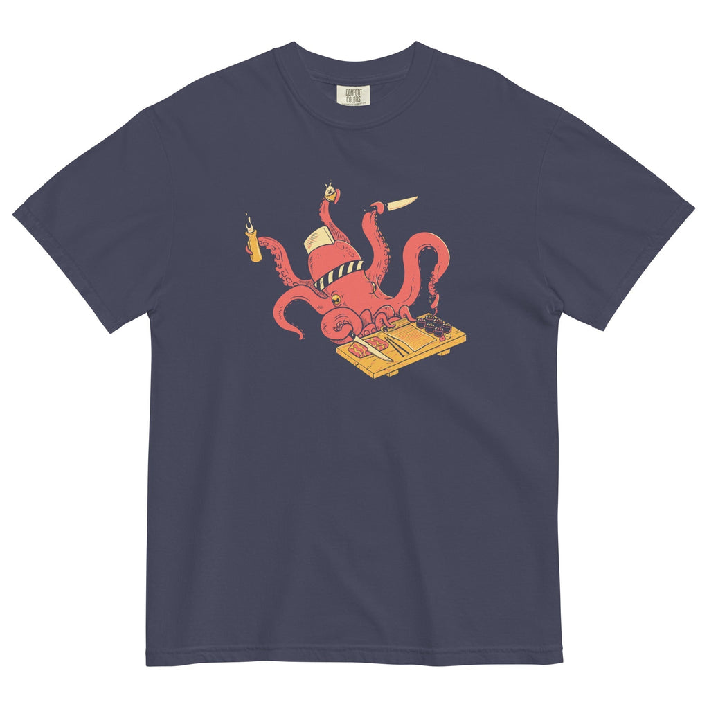 Octo Itamae Men's Relaxed Fit Tee Hoodie, Sweatshirt | CoreVibeTees.com (Image 2)