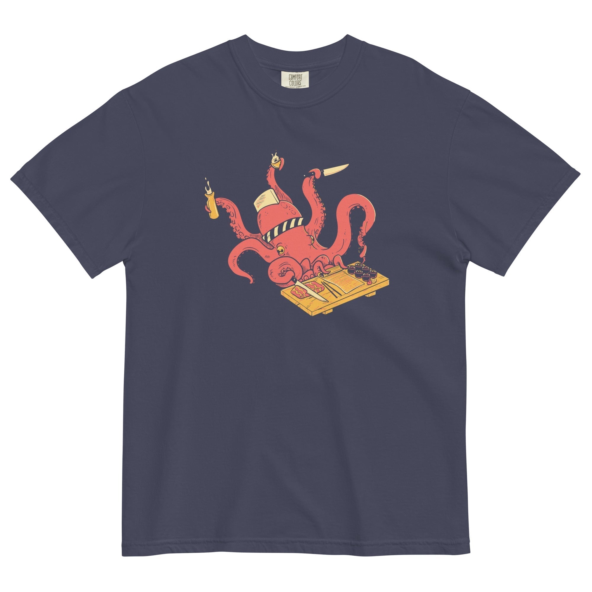 Octo Itamae Men's Relaxed Fit Tee Hoodie, Sweatshirt | CoreVibeTees.com (Image 2)