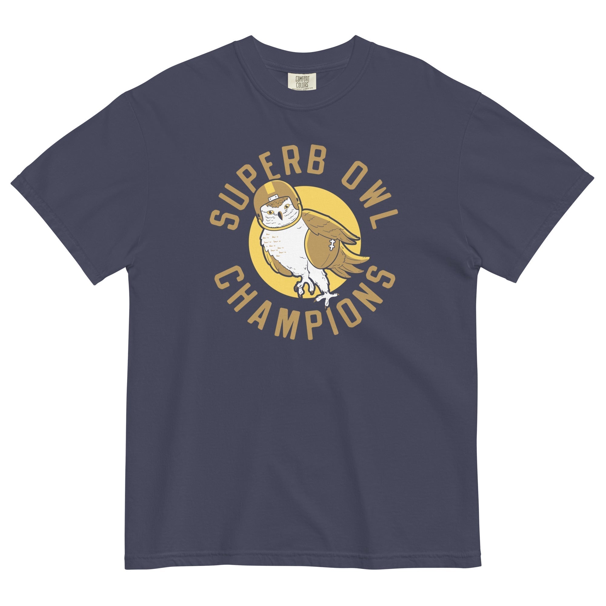Superb Owl Men's Relaxed Fit Tee Hoodie, Sweatshirt | CoreVibeTees.com (Image 1)