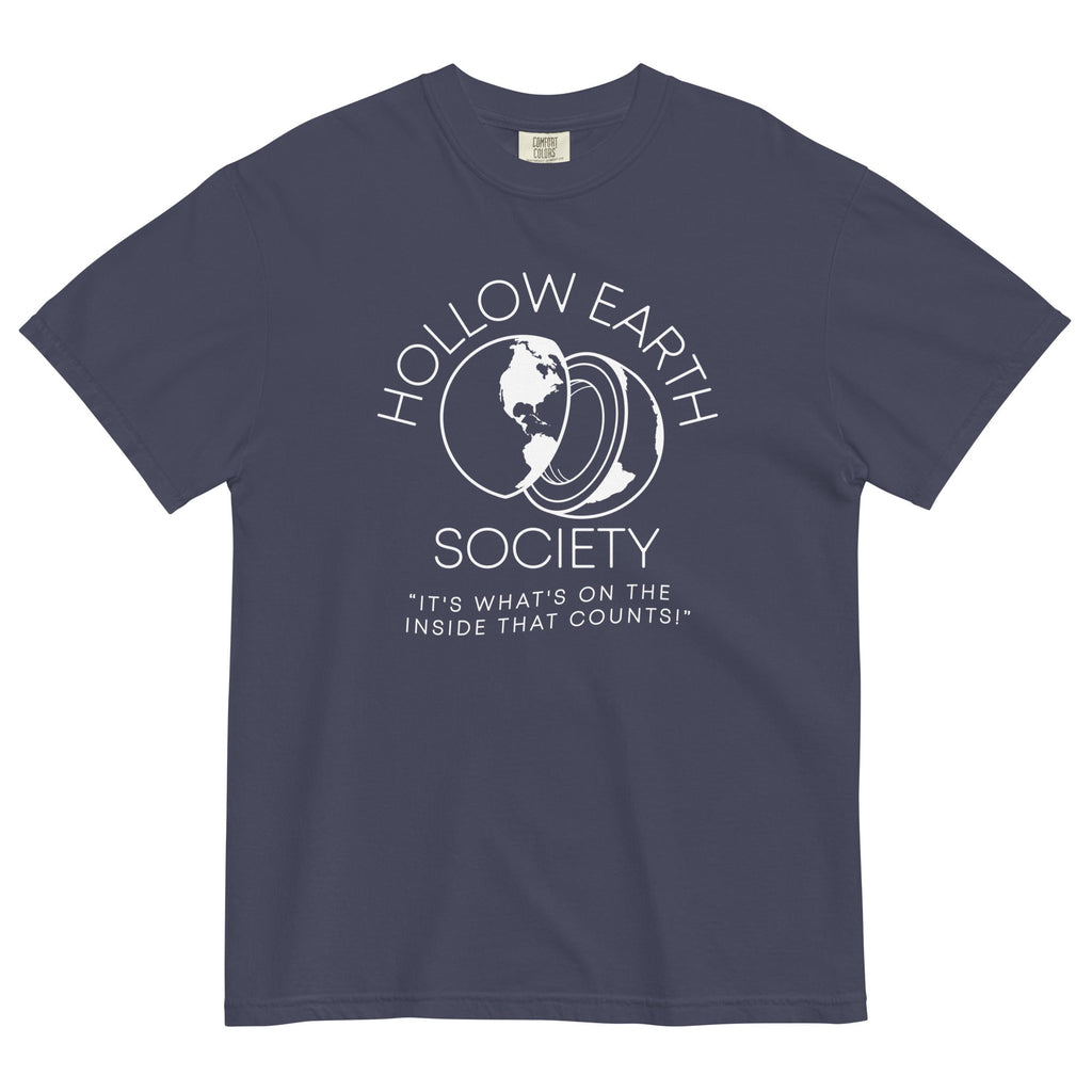 Hollow Earth Society Men's Relaxed Fit Tee Hoodie, Sweatshirt | CoreVibeTees.com (Image 2)