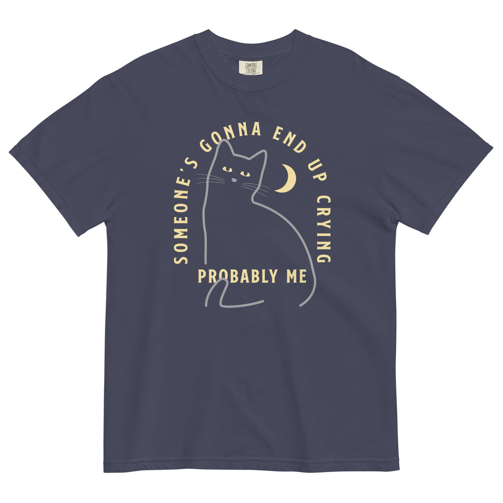 Someone's Gonna End Up Crying Men's Relaxed Fit Tee Hoodie, Sweatshirt | CoreVibeTees.com (Image 2)