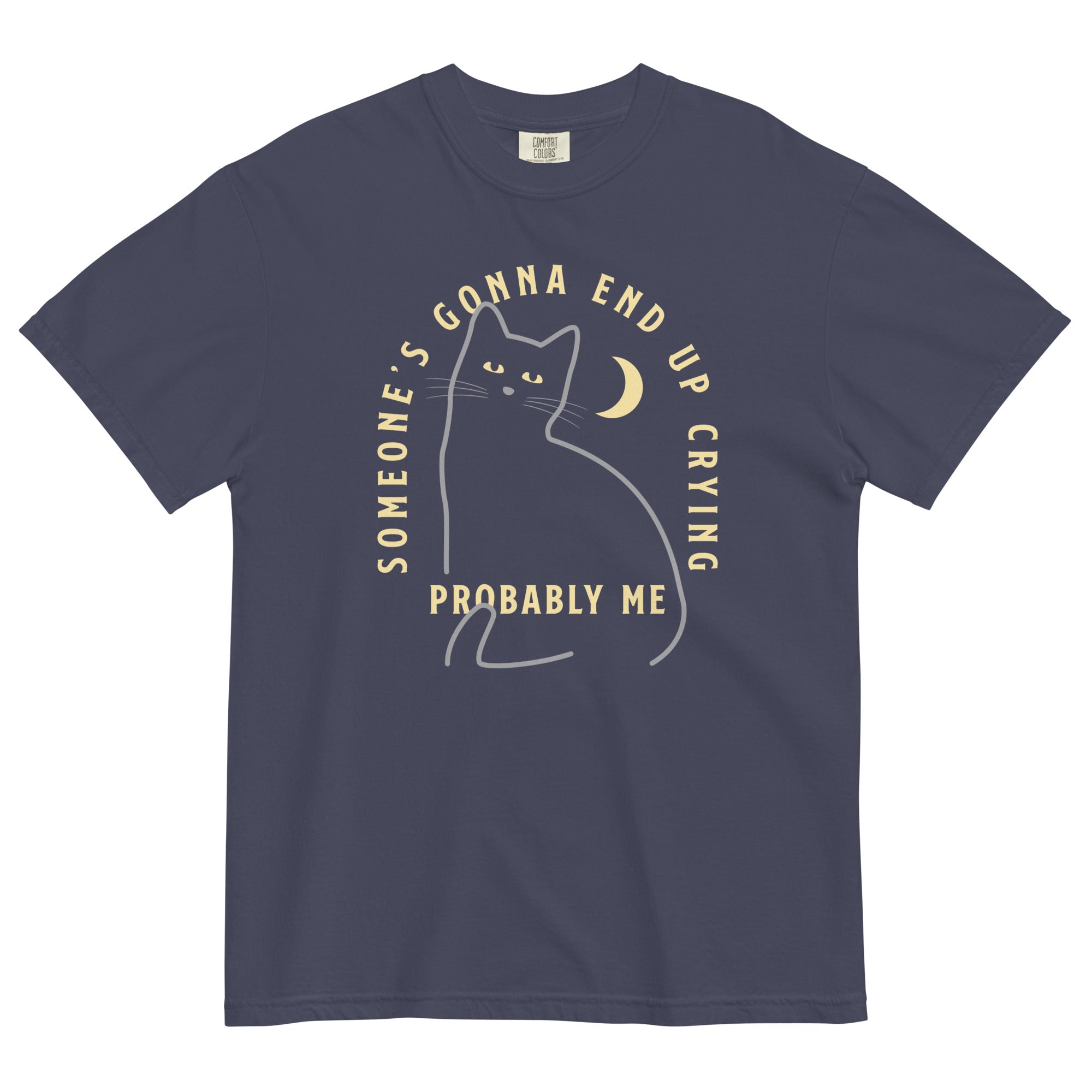 Someone's Gonna End Up Crying Men's Relaxed Fit Tee Hoodie, Sweatshirt | CoreVibeTees.com (Image 2)
