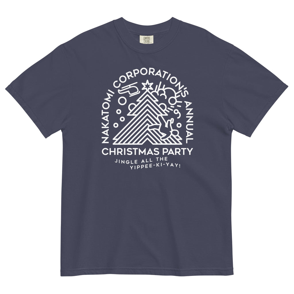 Nakatomi Christmas Party Men's Relaxed Fit Tee Hoodie, Sweatshirt | CoreVibeTees.com (Image 3)