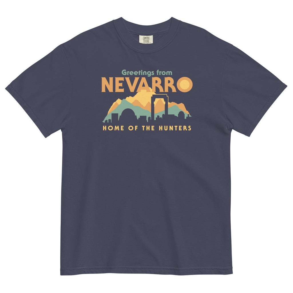 Greetings From Nevarro Men's Relaxed Fit Tee Hoodie, Sweatshirt | CoreVibeTees.com (Image 3)