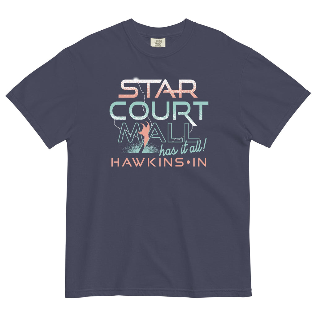 Starcourt Mall Men's Relaxed Fit Tee Hoodie, Sweatshirt | CoreVibeTees.com (Image 2)