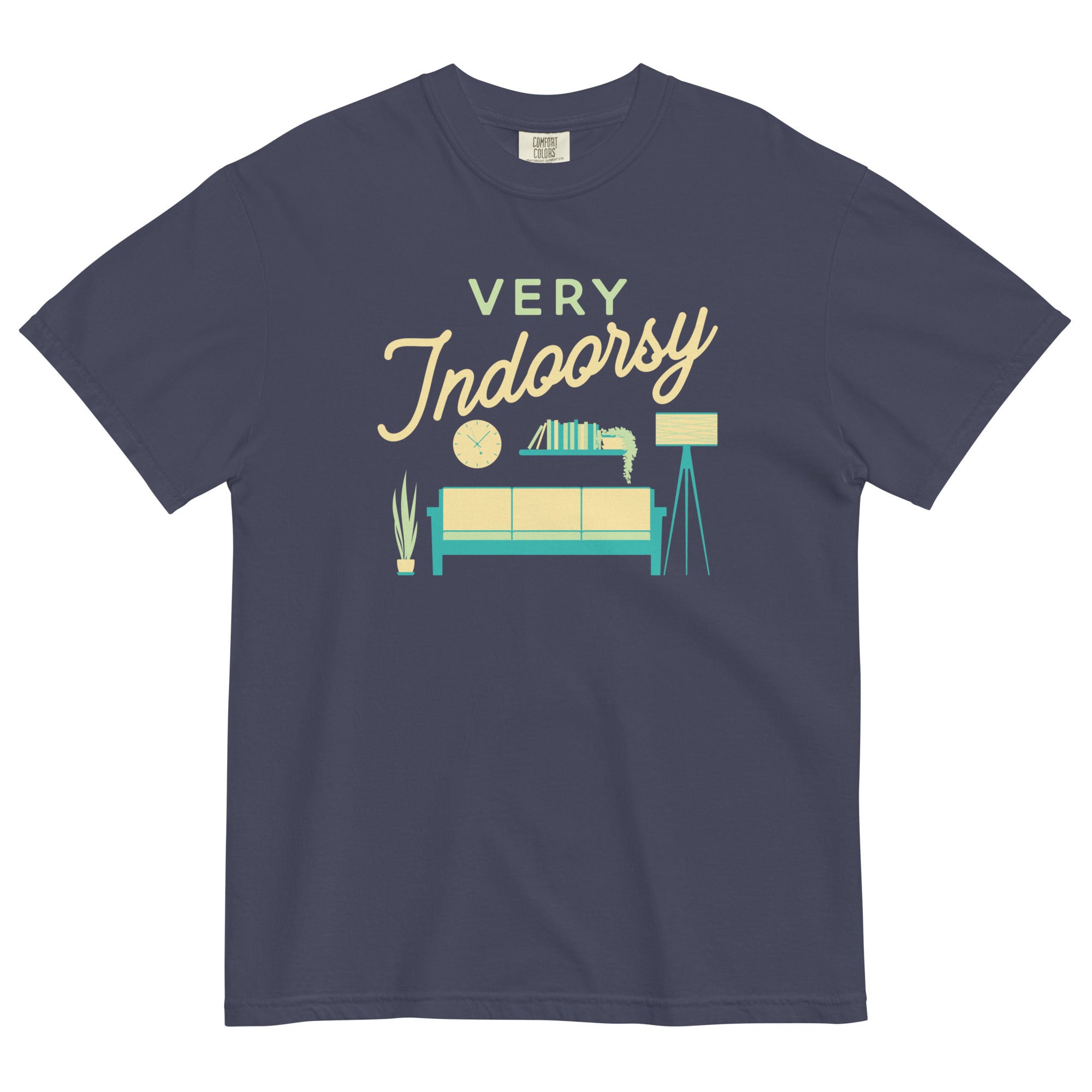 Very Indoorsy Men's Relaxed Fit Tee Hoodie, Sweatshirt | CoreVibeTees.com (Image 3)