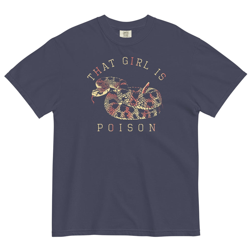 That Girl Is Poison Men's Relaxed Fit Tee Hoodie, Sweatshirt | CoreVibeTees.com (Image 2)