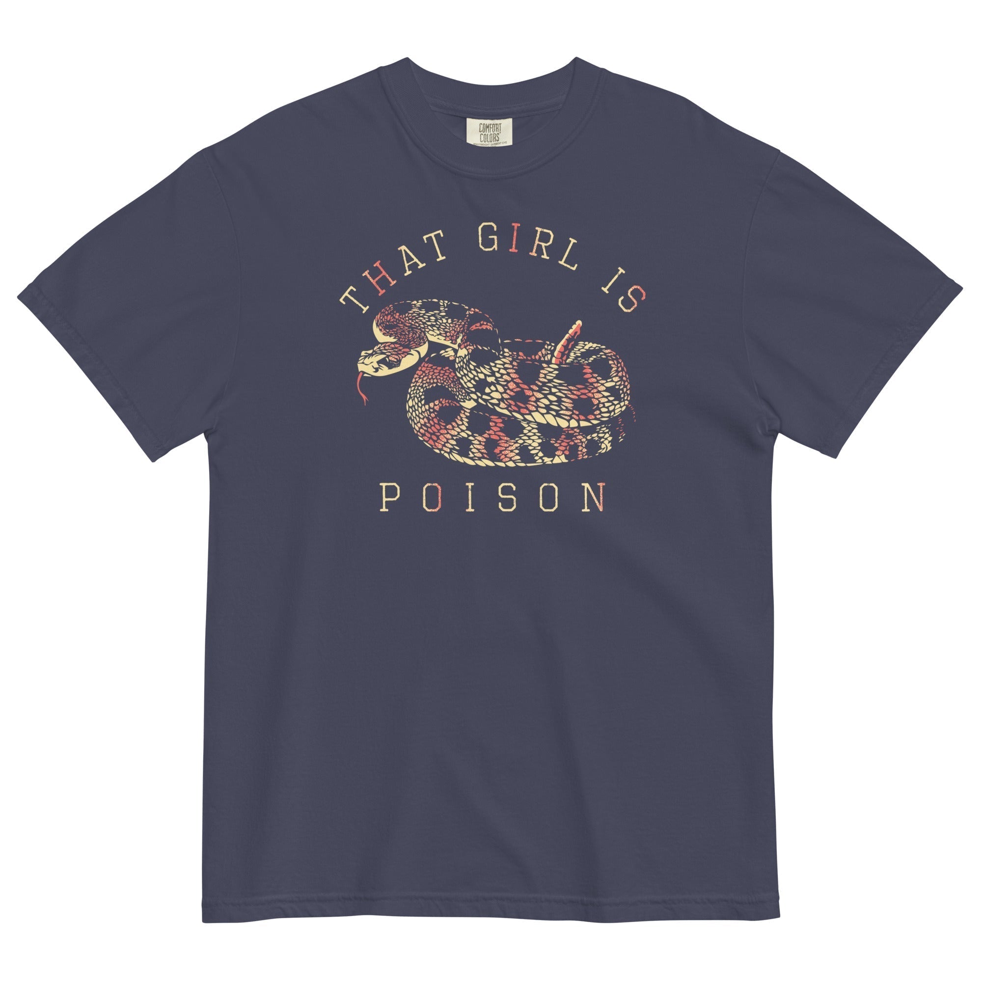 That Girl Is Poison Men's Relaxed Fit Tee Hoodie, Sweatshirt | CoreVibeTees.com (Image 2)