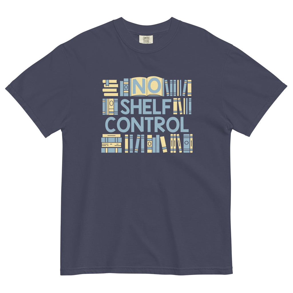 No Shelf Control Men's Relaxed Fit Tee Hoodie, Sweatshirt | CoreVibeTees.com (Image 2)