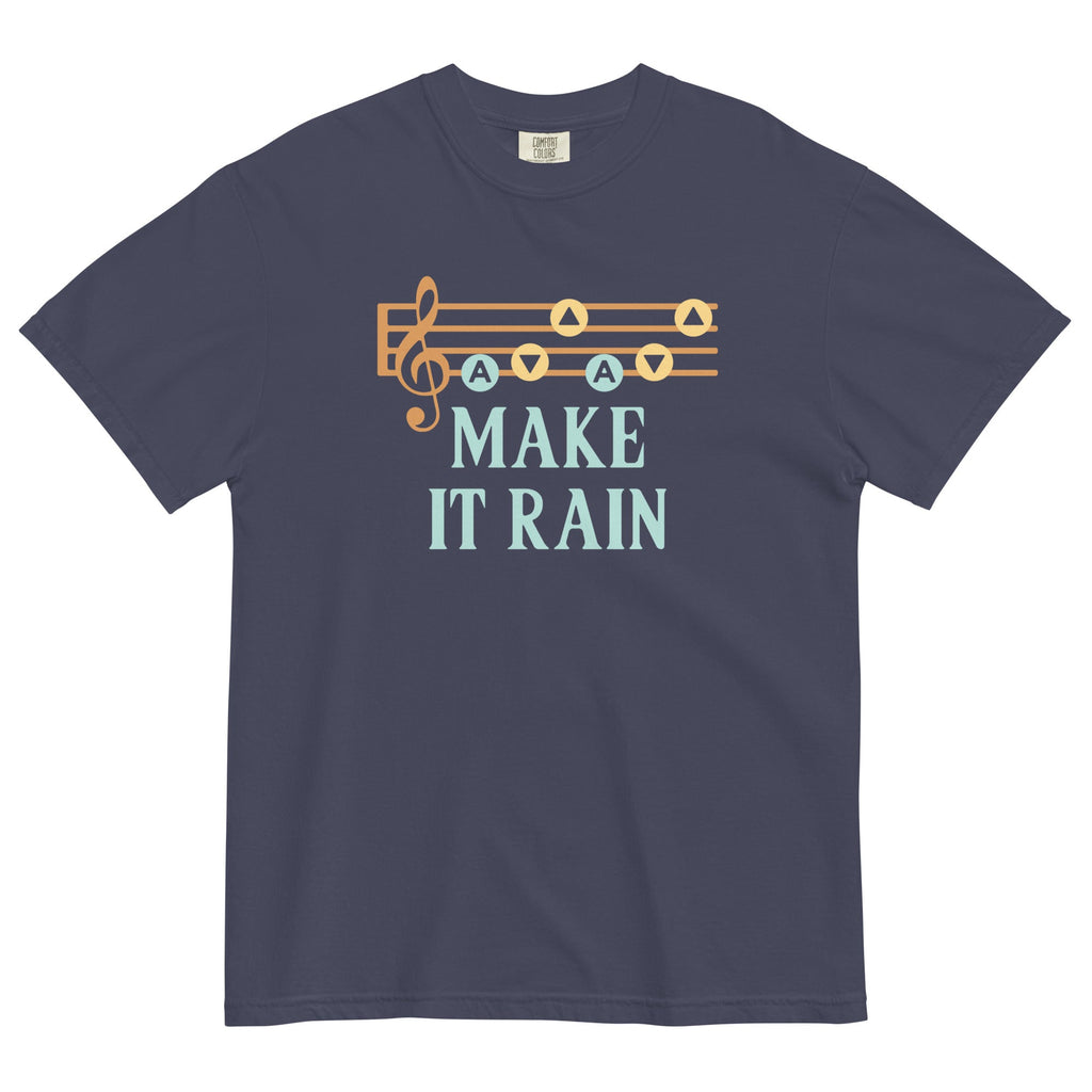 Make It Rain Men's Relaxed Fit Tee Hoodie, Sweatshirt | CoreVibeTees.com (Image 1)