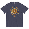 Support Your Local Breakfast Place Men's Relaxed Fit Tee Hoodie, Sweatshirt | CoreVibeTees.com (Image 1)