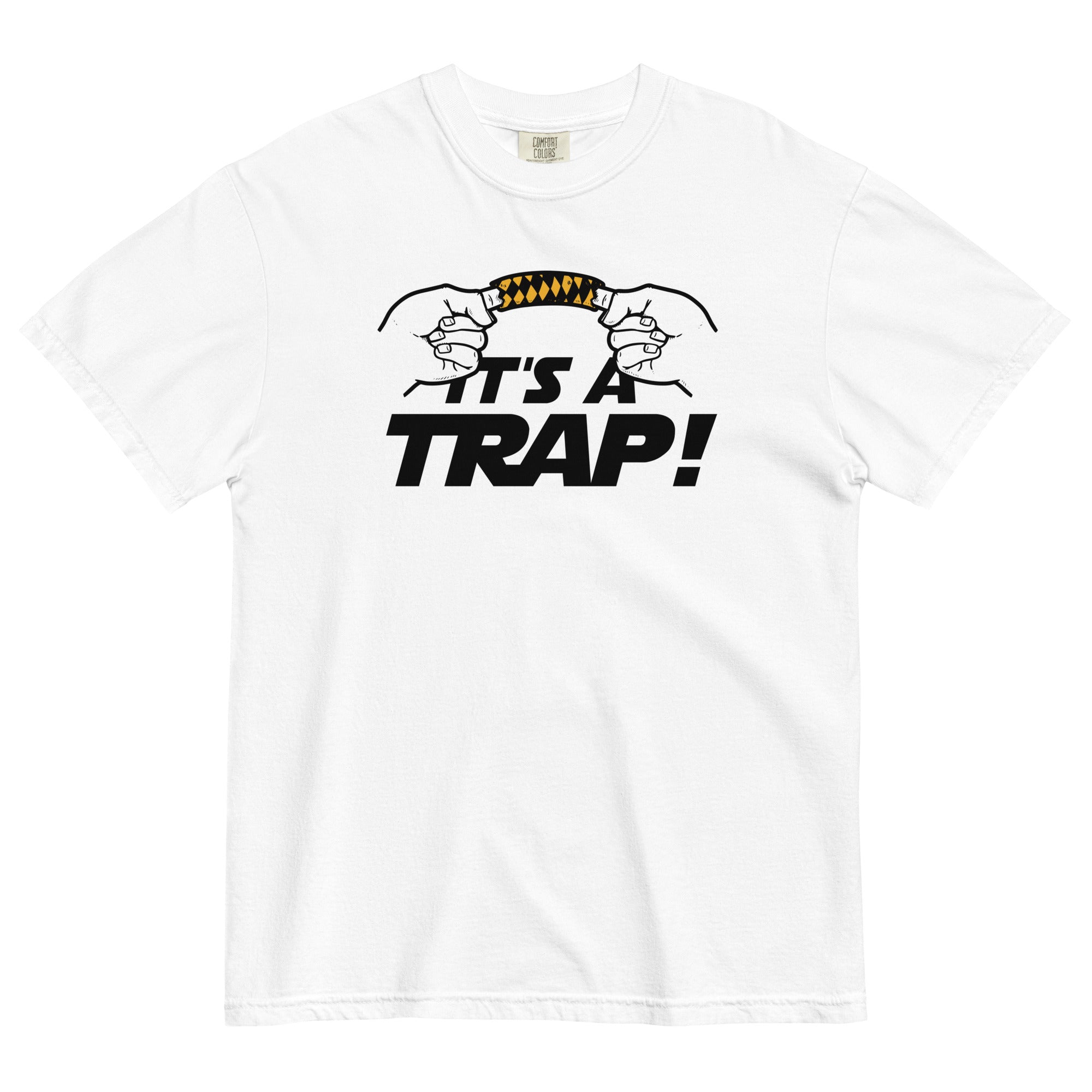 It's A Trap! Men's Relaxed Fit Tee Hoodie, Sweatshirt | CoreVibeTees.com (Image 1)