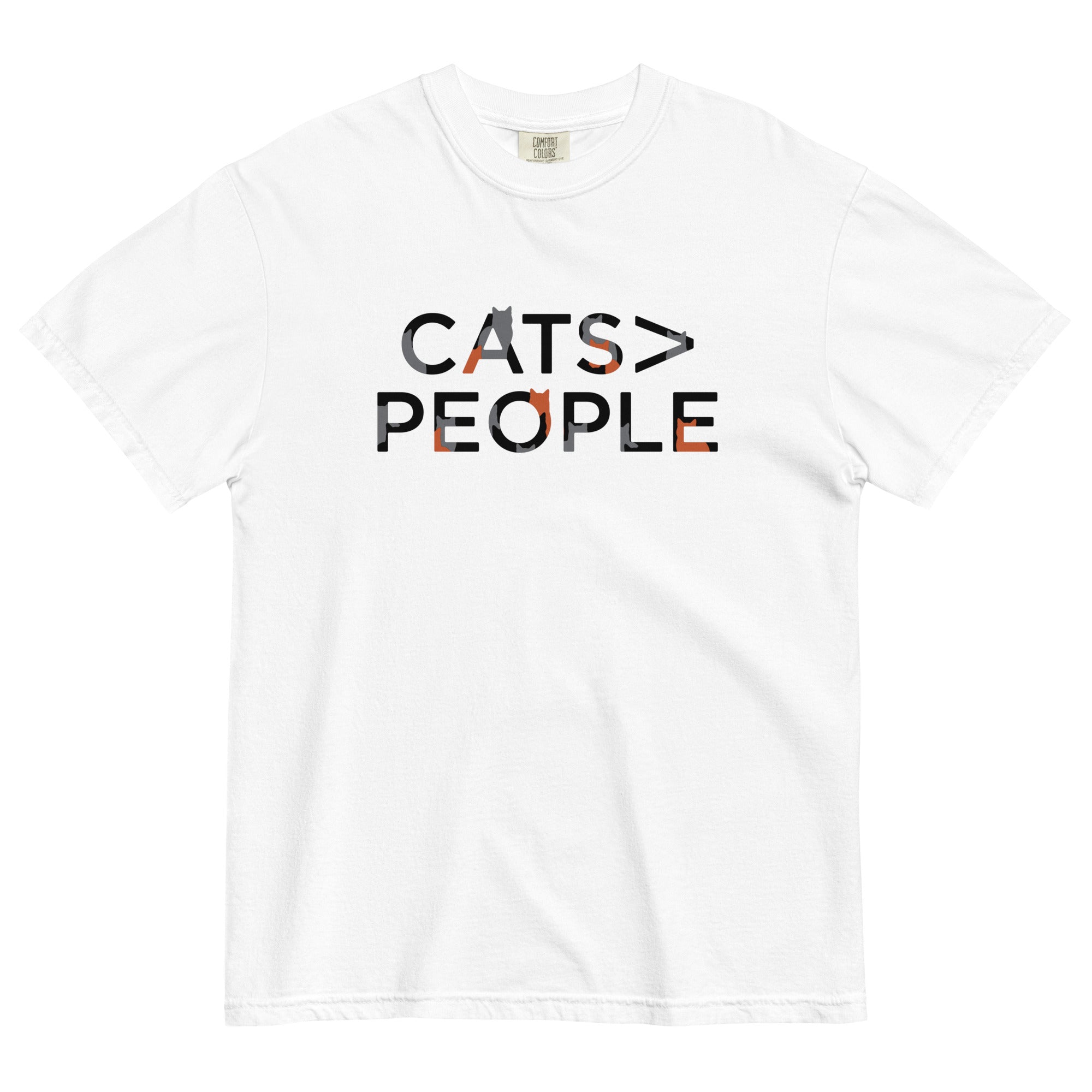 Cats>People Men's Relaxed Fit Tee Hoodie, Sweatshirt | CoreVibeTees.com (Image 5)