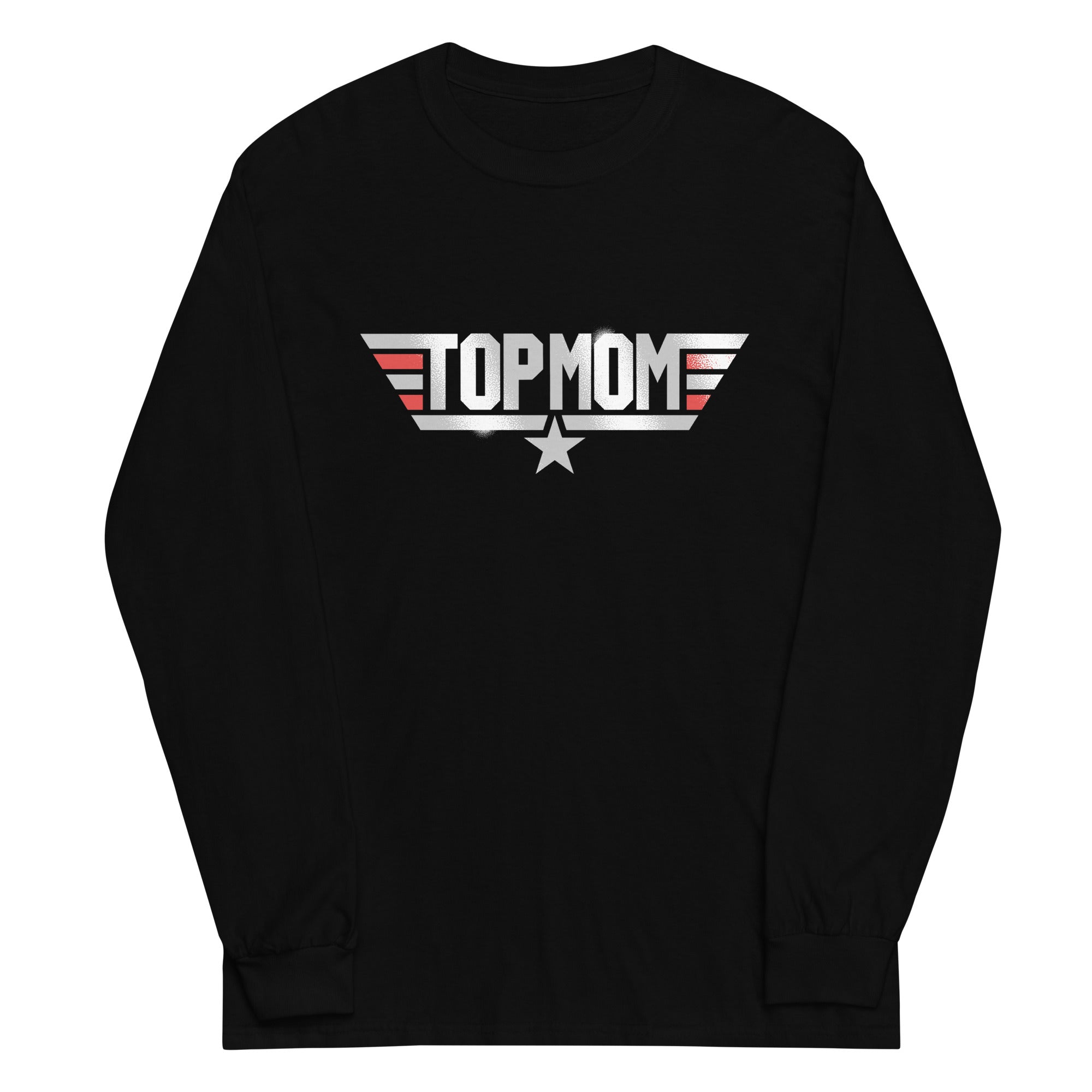 Top Mom Unisex Long Sleeve Tee Hoodie, Sweatshirt | CoreVibeTees.com (Image 2)