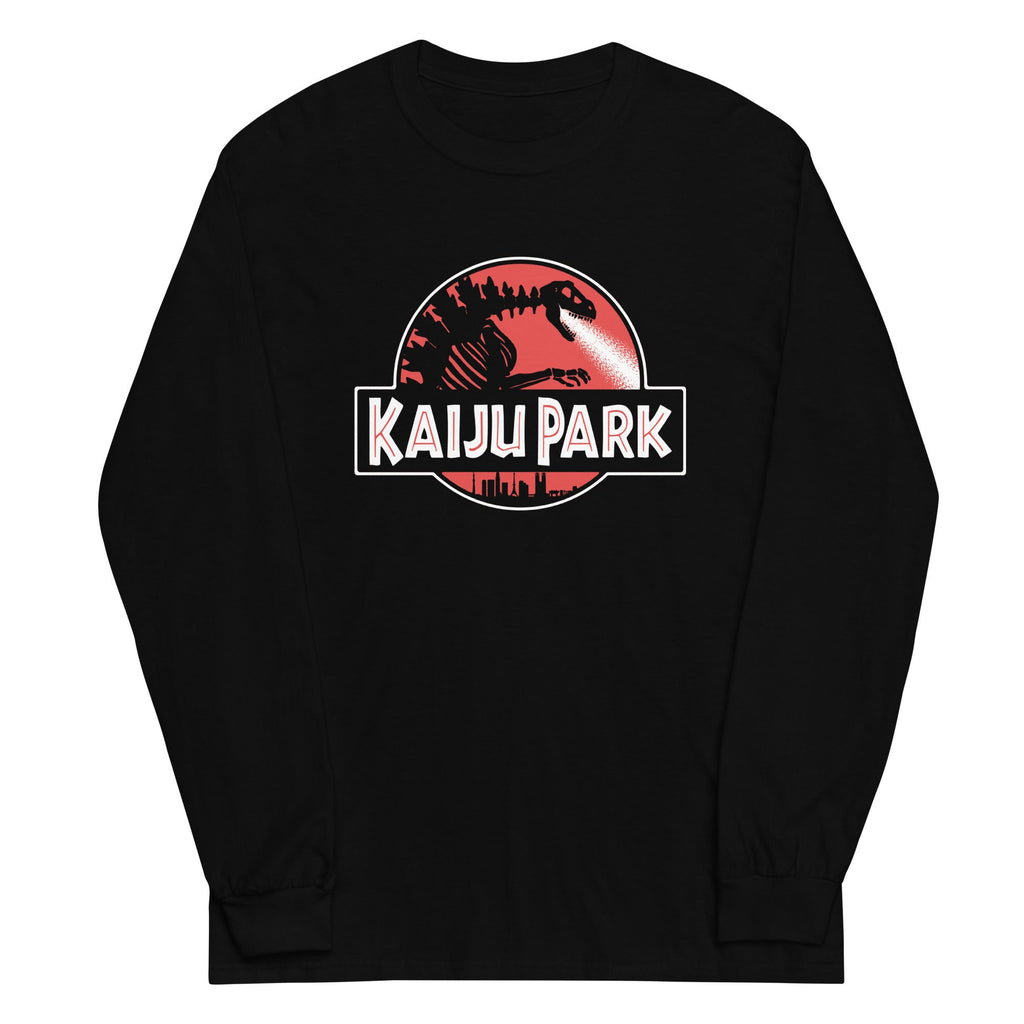Kaiju Park Unisex Long Sleeve Tee Hoodie, Sweatshirt | CoreVibeTees.com (Image 1)