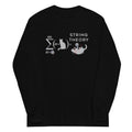 String Theory Unisex Long Sleeve Tee Hoodie, Sweatshirt | CoreVibeTees.com (Image 1)