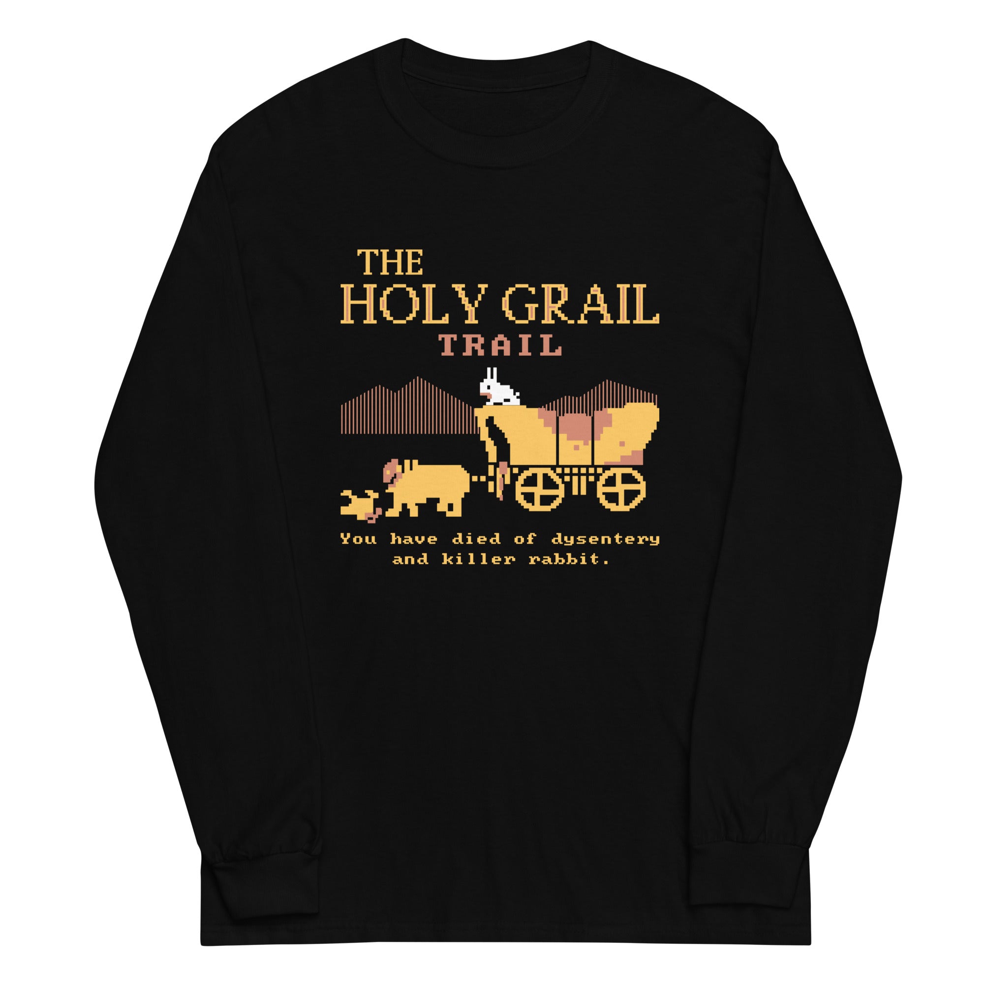 The Holy Grail Trail Unisex Long Sleeve Tee Hoodie, Sweatshirt | CoreVibeTees.com (Image 1)