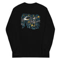 Starry Invasion Unisex Long Sleeve Tee Hoodie, Sweatshirt | CoreVibeTees.com (Image 1)