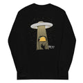 Taco Abduction Unisex Long Sleeve Tee Hoodie, Sweatshirt | CoreVibeTees.com (Image 1)