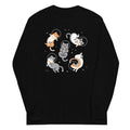 Cats In Space Unisex Long Sleeve Tee Hoodie, Sweatshirt | CoreVibeTees.com (Image 1)