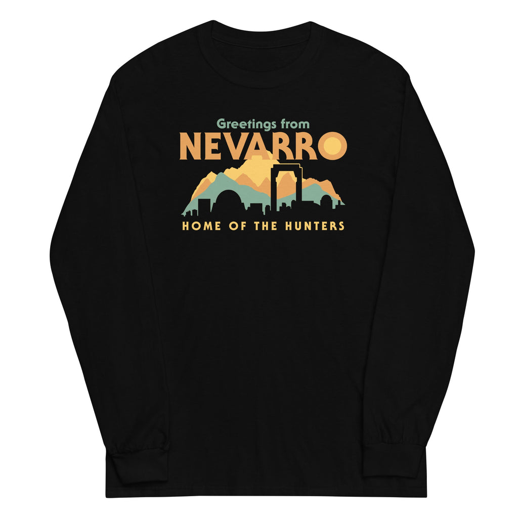 Greetings From Nevarro Unisex Long Sleeve Tee Hoodie, Sweatshirt | CoreVibeTees.com (Image 2)