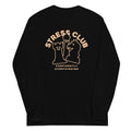 Stress Club Unisex Long Sleeve Tee Hoodie, Sweatshirt | CoreVibeTees.com (Image 1)