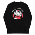Hail Lucipurr Unisex Long Sleeve Tee Hoodie, Sweatshirt | CoreVibeTees.com (Image 1)