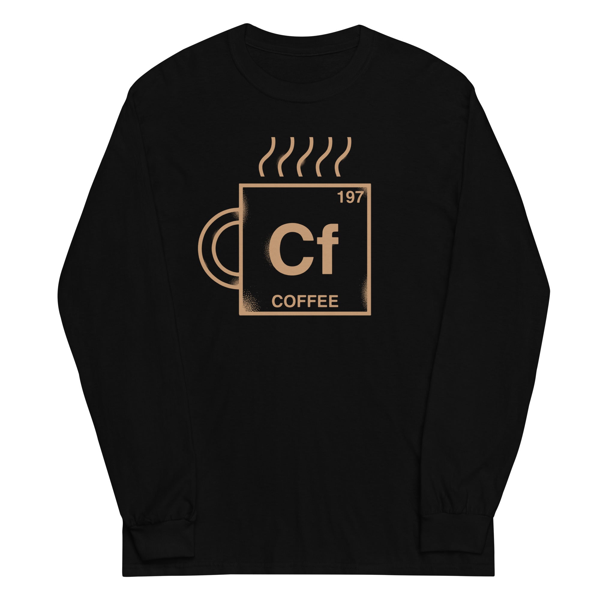 Coffee Element Unisex Long Sleeve Tee Hoodie, Sweatshirt | CoreVibeTees.com (Image 1)