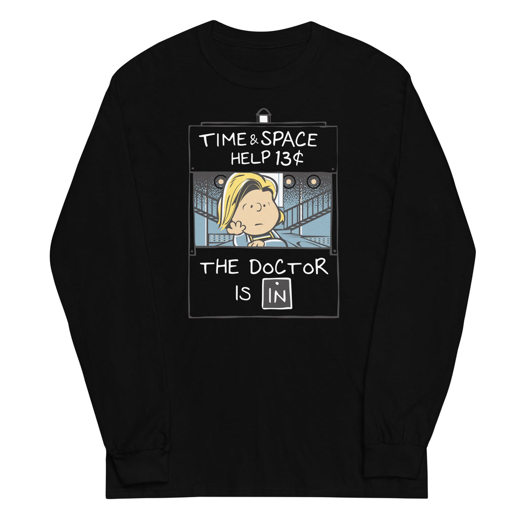 13th Doctor Is In Unisex Long Sleeve Tee Hoodie, Sweatshirt | CoreVibeTees.com (Image 2)