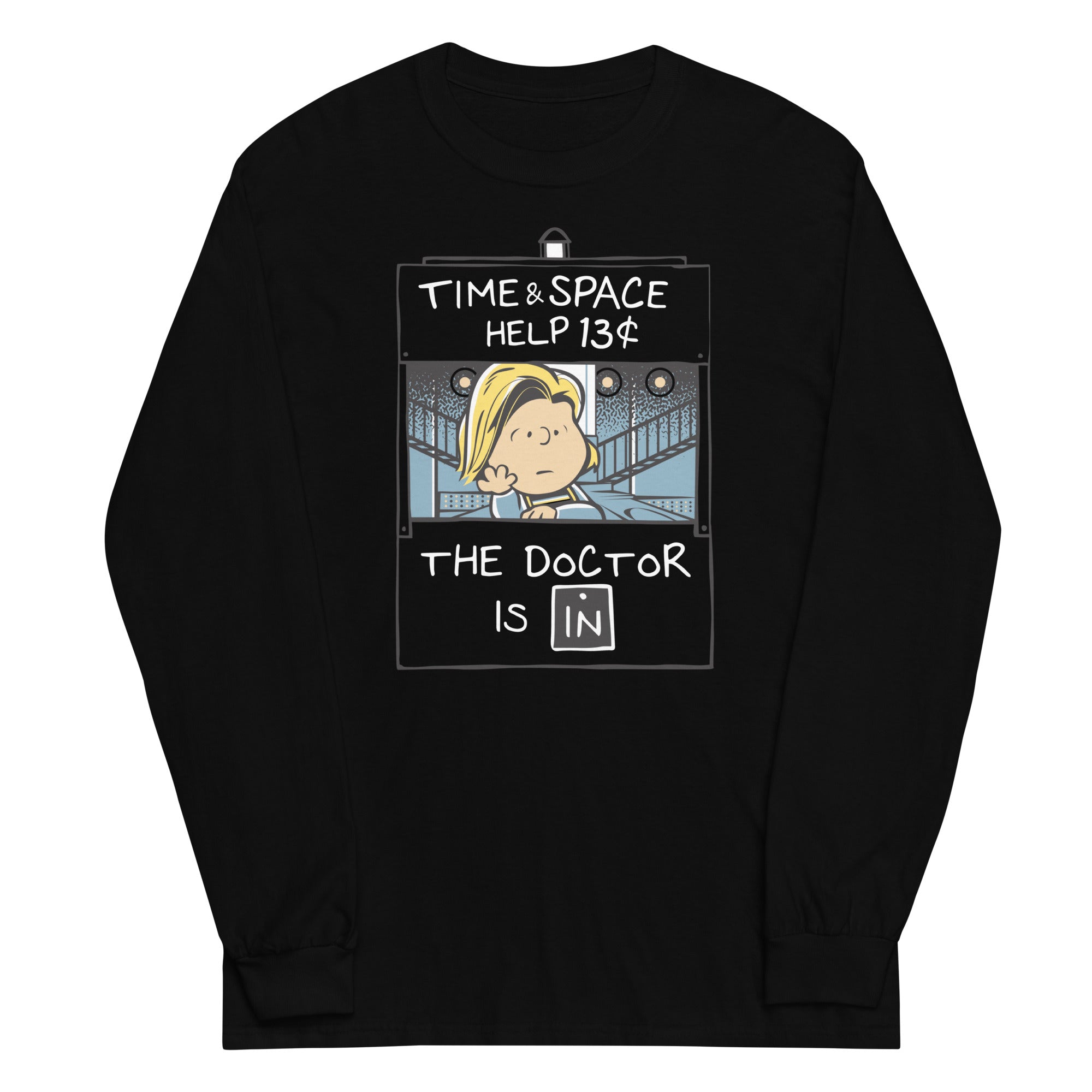 13th Doctor Is In Unisex Long Sleeve Tee Hoodie, Sweatshirt | CoreVibeTees.com (Image 2)