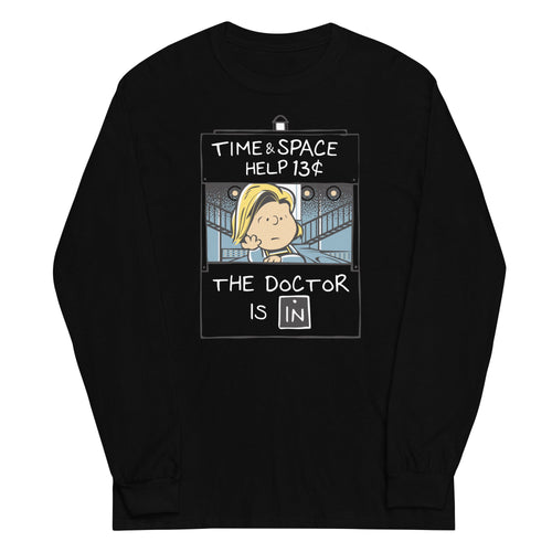 13th Doctor Is In Unisex Long Sleeve Tee Hoodie, Sweatshirt | CoreVibeTees.com (Image 2)