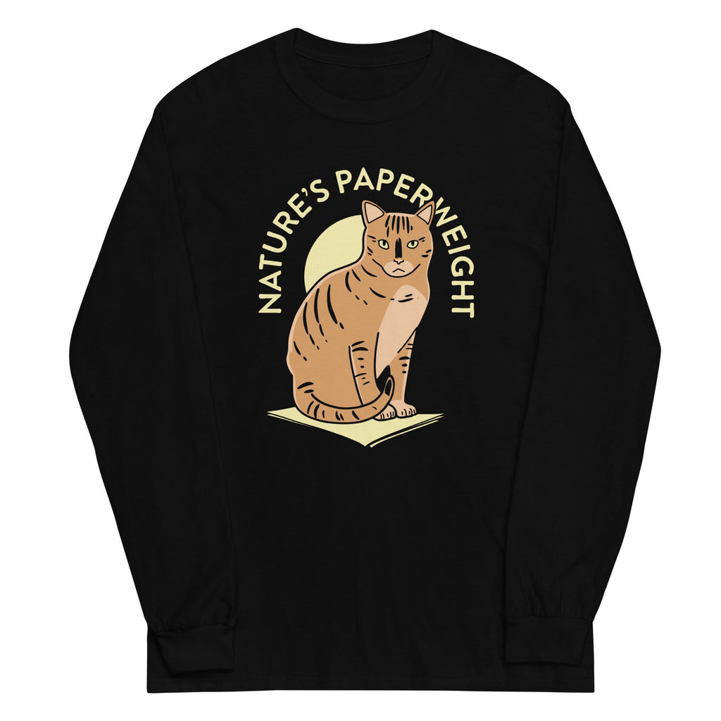 Nature's Paperweight Unisex Long Sleeve Tee Hoodie, Sweatshirt | CoreVibeTees.com (Image 1)