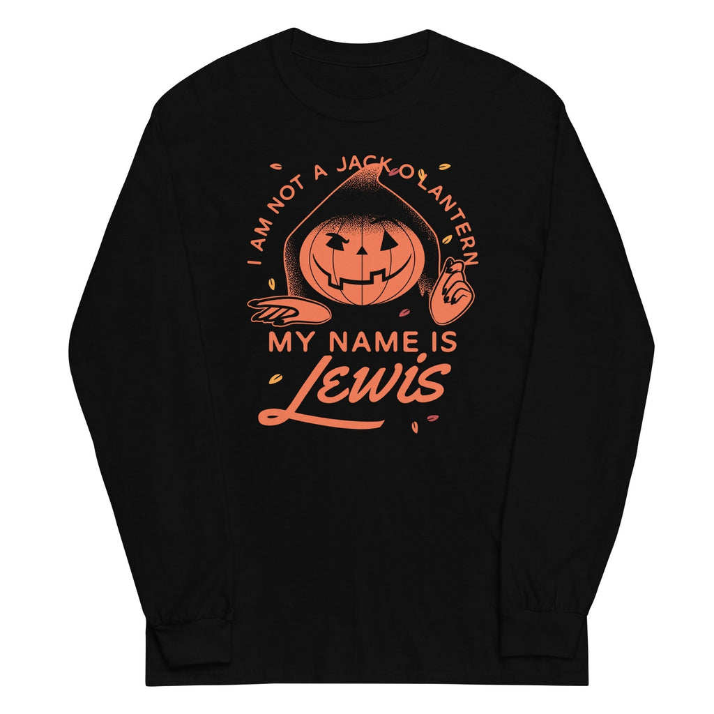 My Name Is Lewis Unisex Long Sleeve Tee Hoodie, Sweatshirt | CoreVibeTees.com (Image 1)