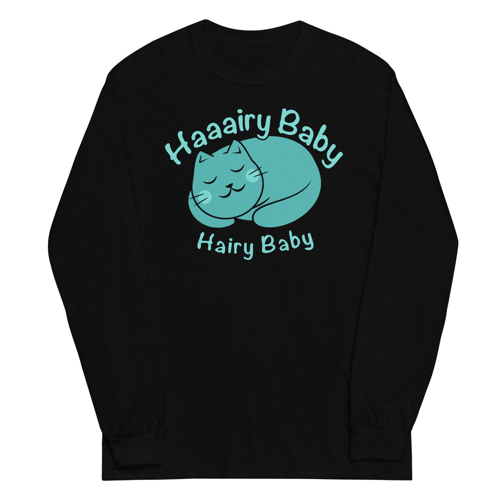 Hairy Baby Unisex Long Sleeve Tee Hoodie, Sweatshirt | CoreVibeTees.com (Image 2)
