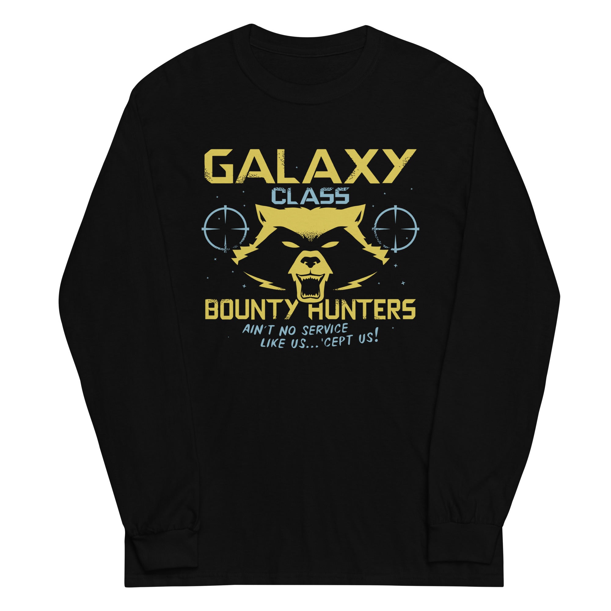 Galaxy Class Bounty Hunters Unisex Long Sleeve Tee Hoodie, Sweatshirt | CoreVibeTees.com (Image 2)